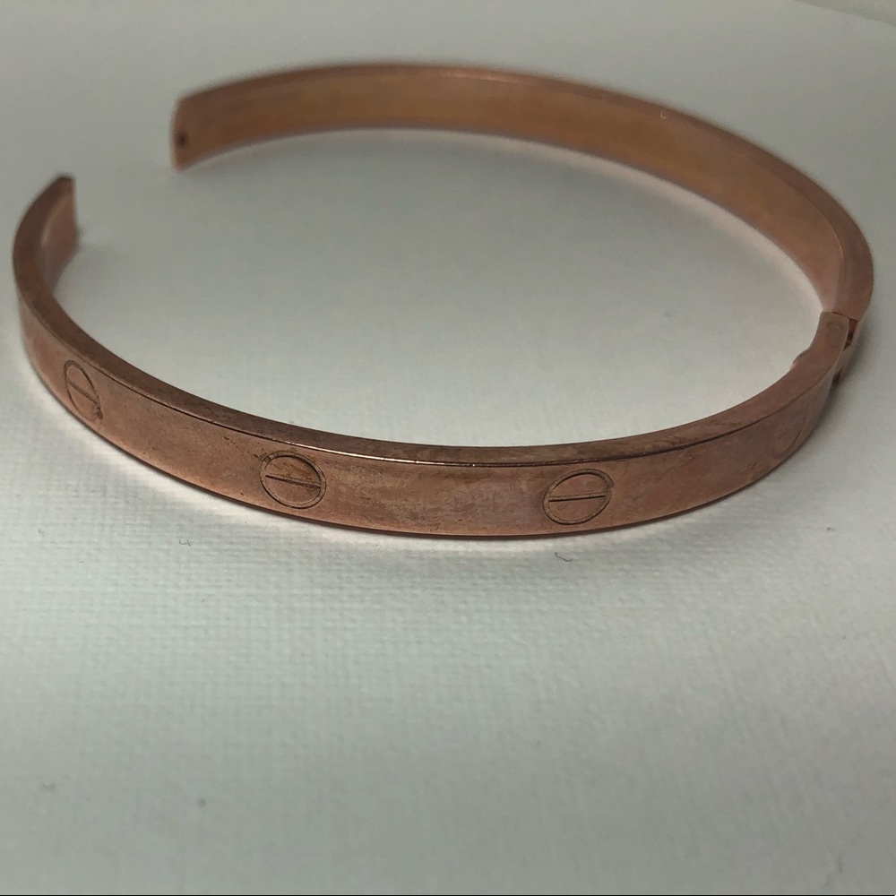 🌓PriceDrop10% limited time18k ROSE GOLD BRACELET - Picture 4 of 8